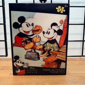 Disney Mickey Mouse Prime 3D Puzzle 300 Piece Vintage Style Kids Puzzle